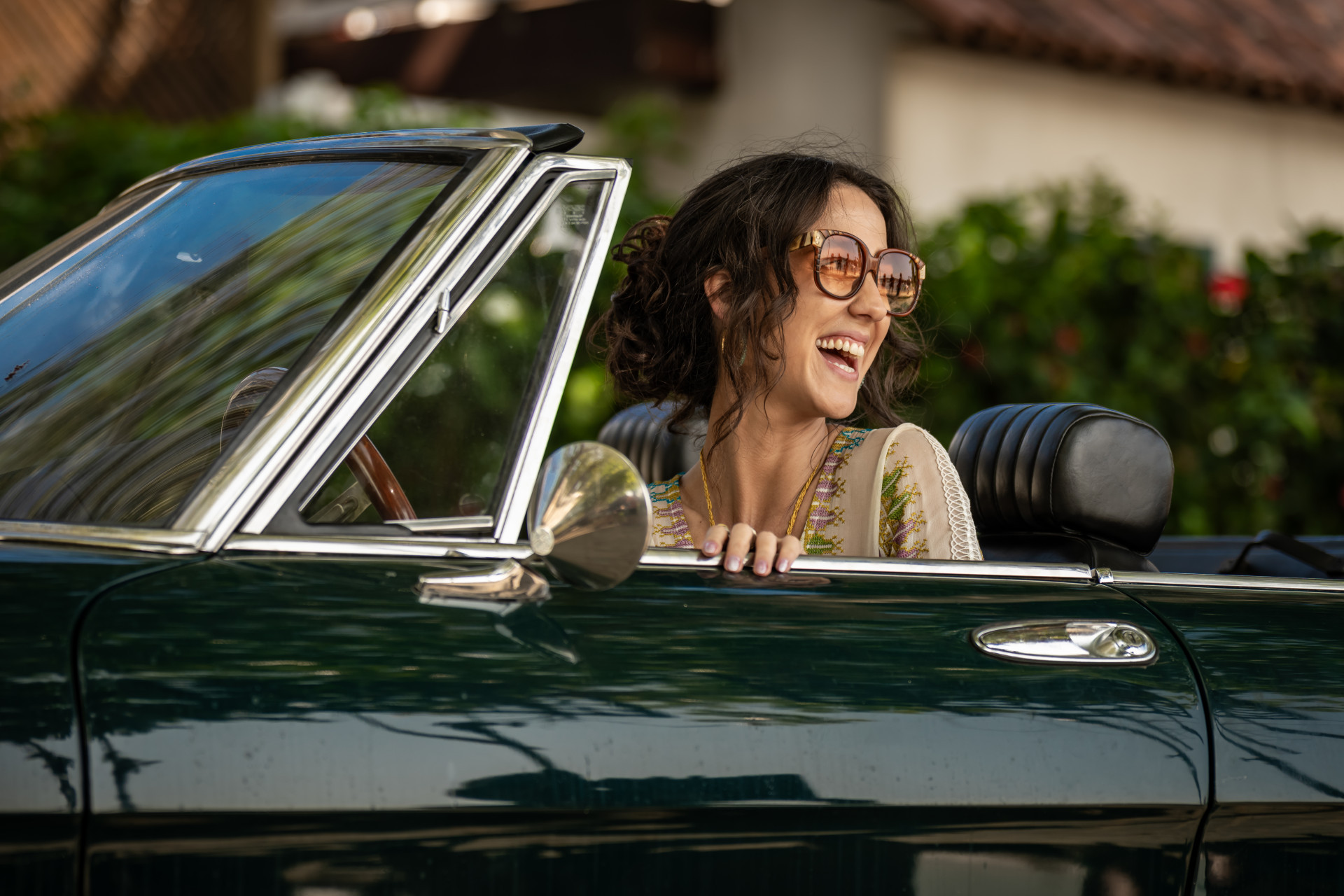 Camila Márdila em cena da série 'Ângela Diniz: Assassinada e Condenada' - Laura Campanella/HBO Max