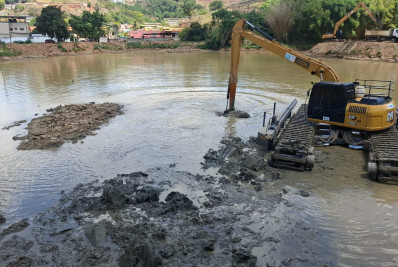 Secretaria de Drenagem Urbana e Conservação realiza trabalho preventivo em Três Rios