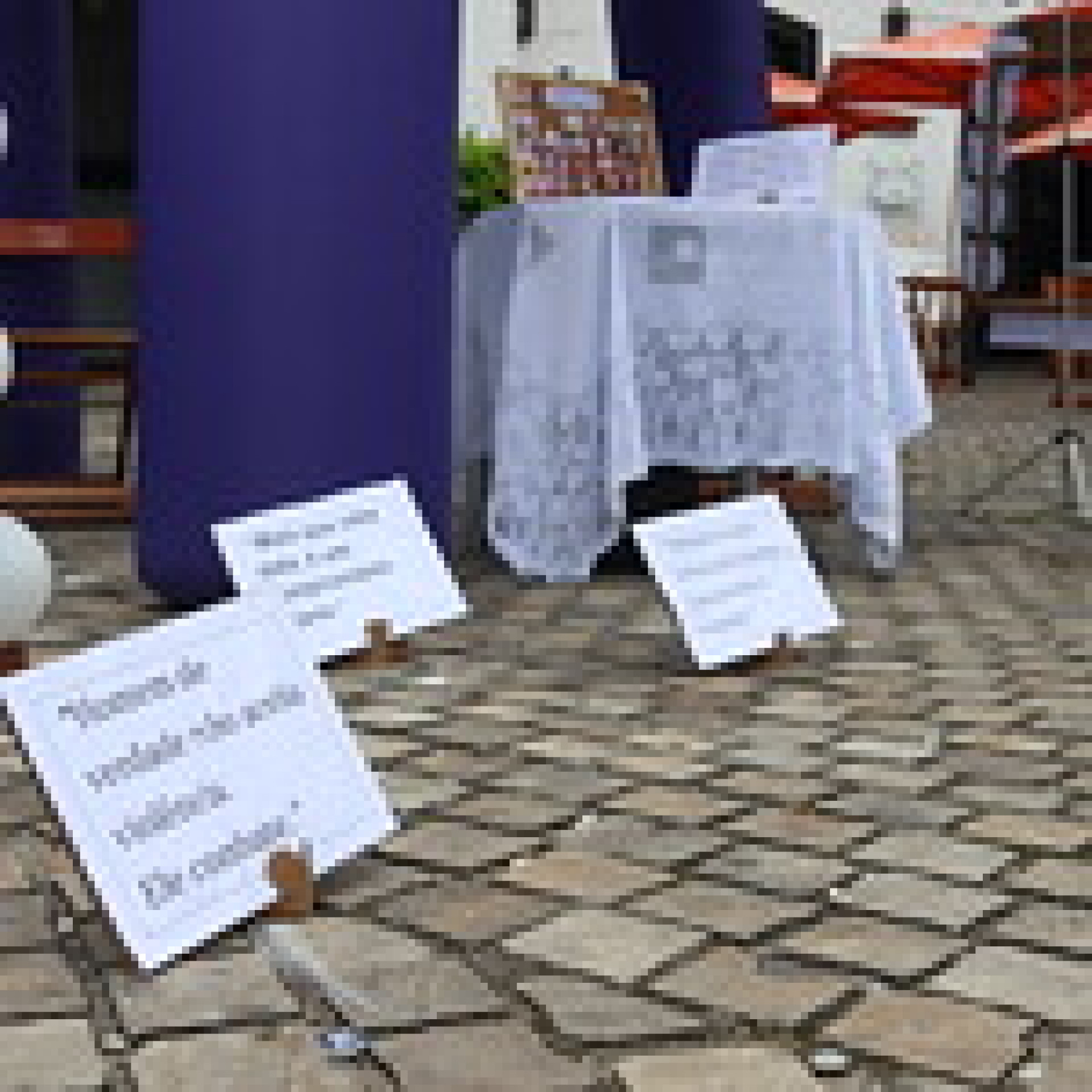 Ação de conscientização contra violência de gênero - Divulgação/PMAR