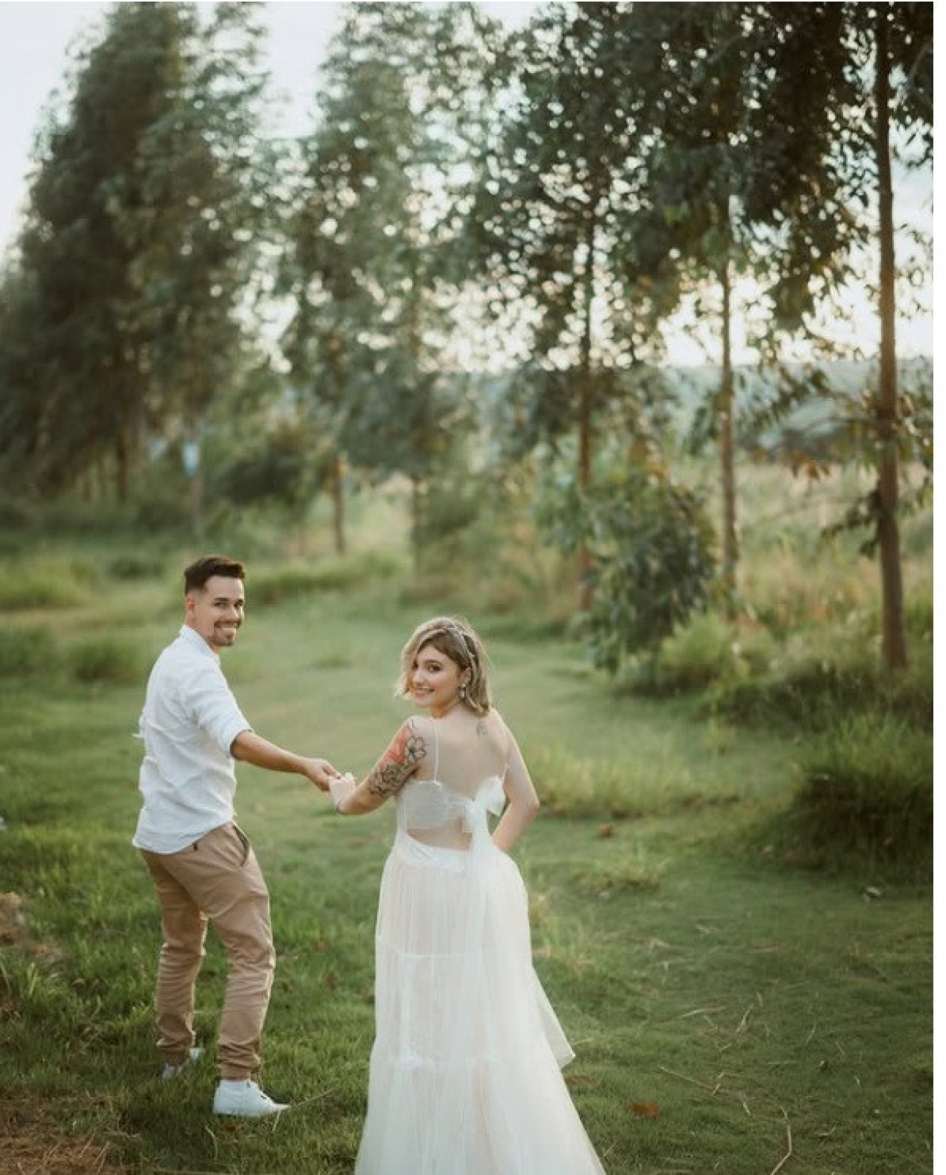 Isabel Veloso e o marido Lucas Borbas - Reprodução / Instagram