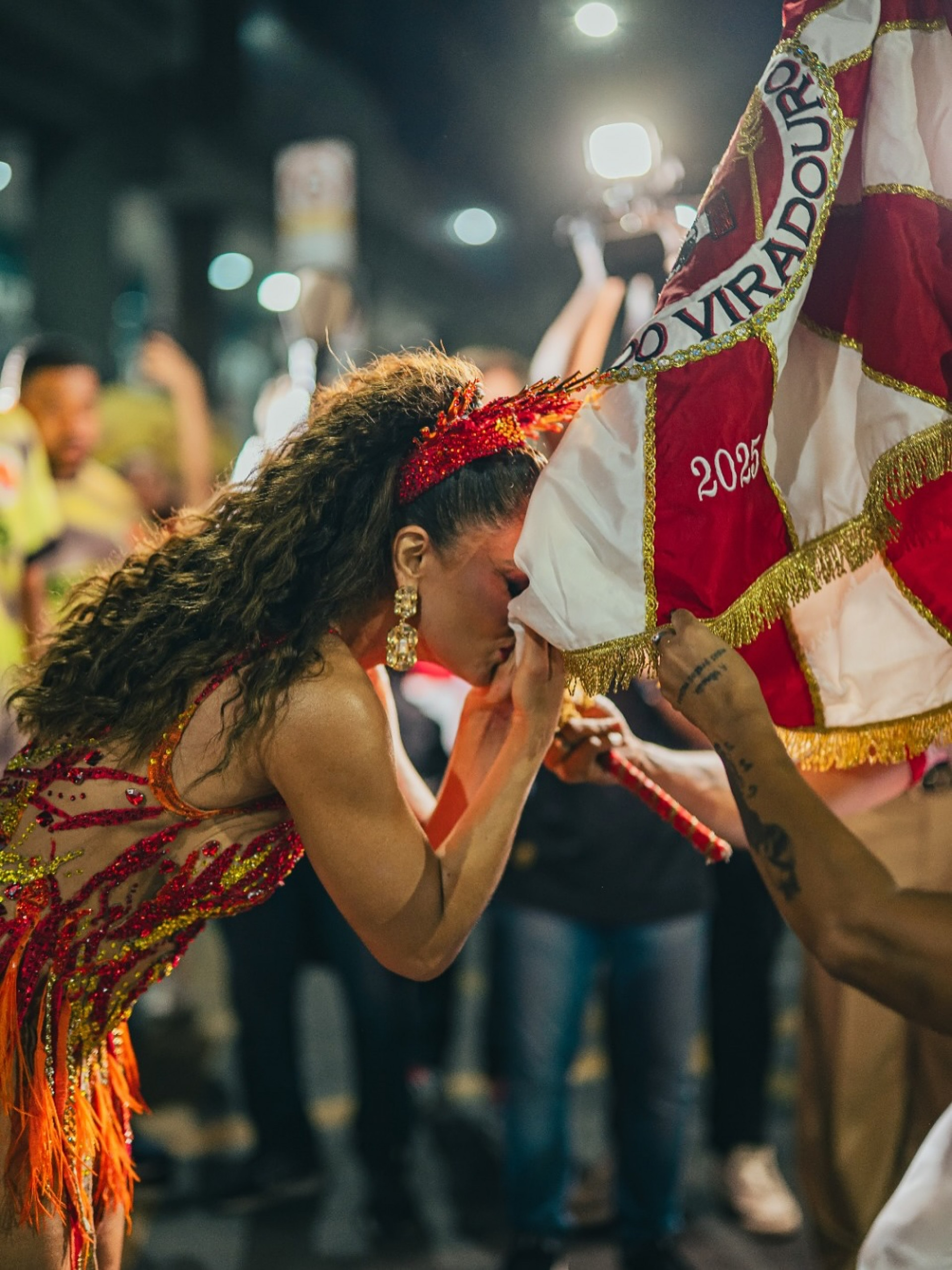 Juliana Paes assumiu posto de rainha de bateria da Viradouro para Carnaval 2026 - Reprodução/Instagram 
