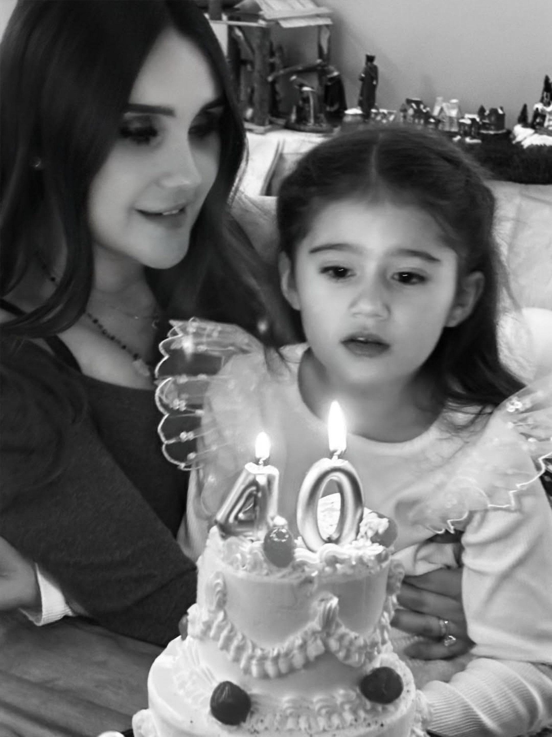 Dulce Maria e a filha Maria Paula - Reprodução / Instagram