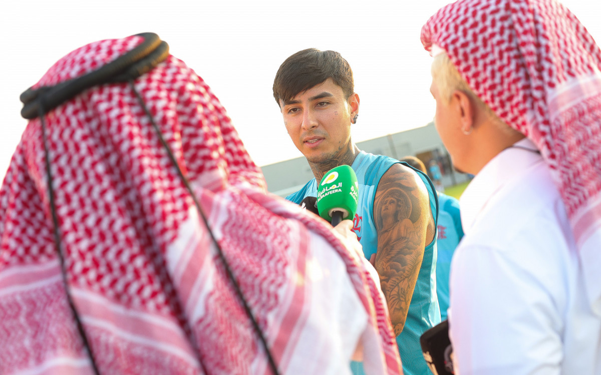 TREINO DO FLAMENGO EM DOHA - 09-12-2025