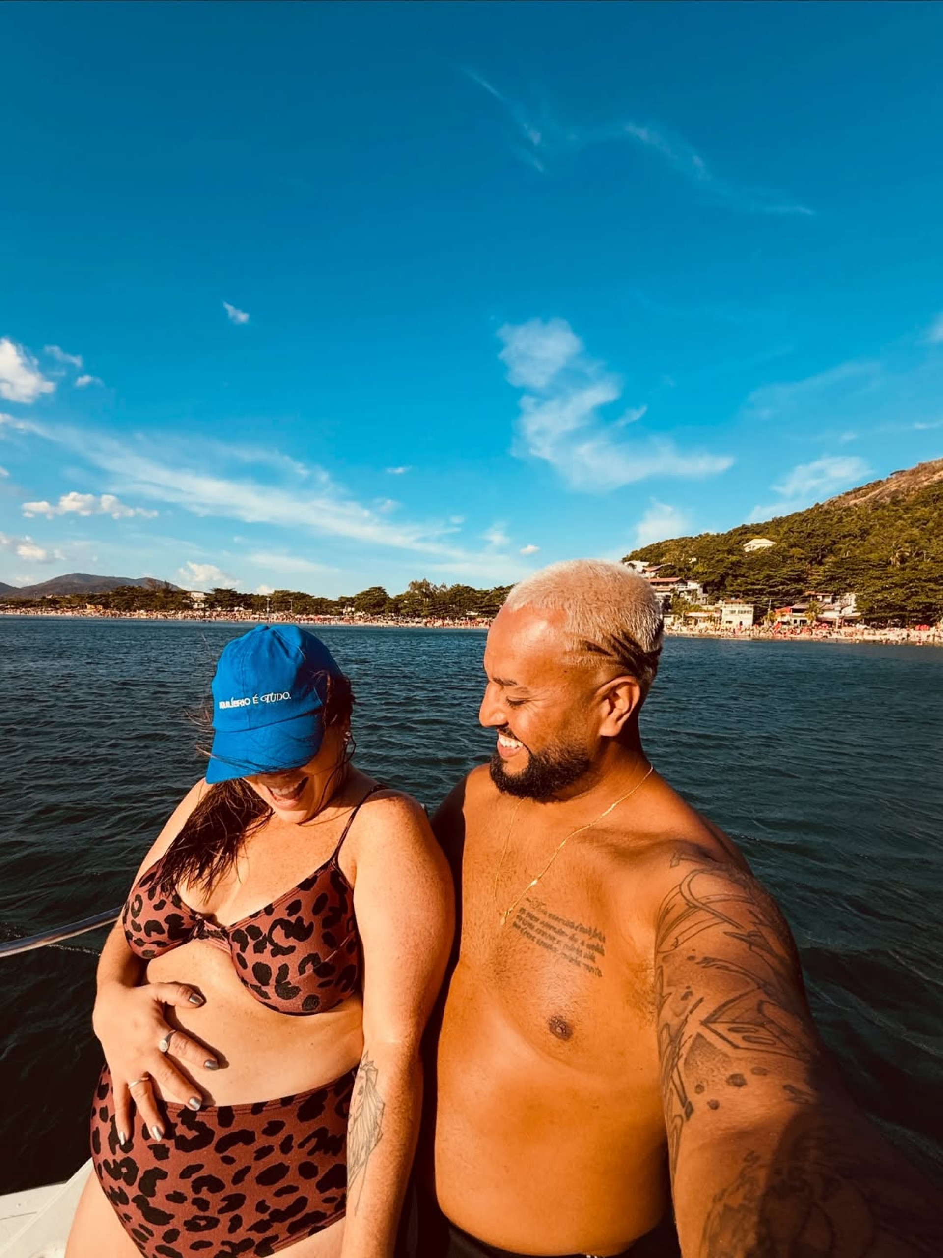 Tati Machado e o marido, Bruno Monteiro - Reprodução / Instagram