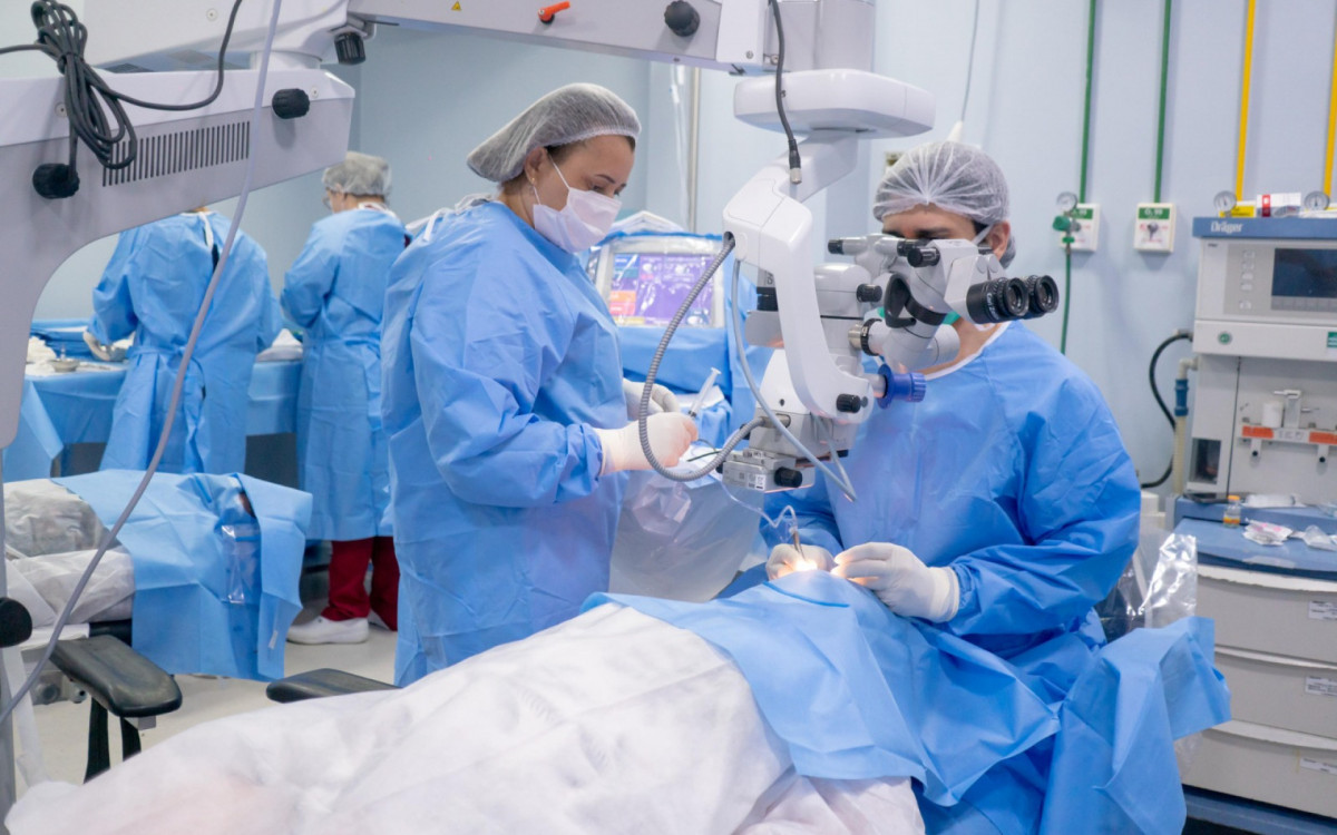 Hospital do Olho de Caxias ultrapassa mais de 8 milhões de atendimentos - Divulgação