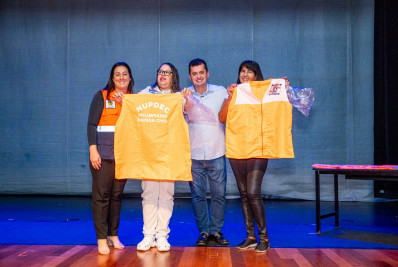 Defesa Civil de Caxias homenageia voluntários em cerimônia