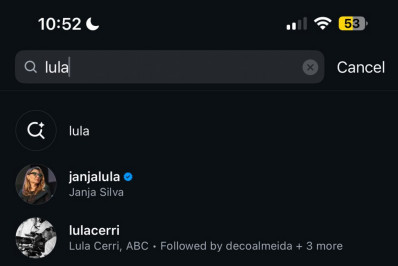 Falha técnica no Instagram faz perfil de Lula e outros políticos sumirem da busca