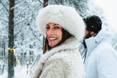 'Um sonho': Mari Gonzalez compartilha registros de viagem à Finlândia