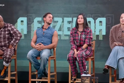 A Fazenda 17: Toninho Tornado, Luiz Mesquita, Duda Wendling e Saory Cardoso estão na roça