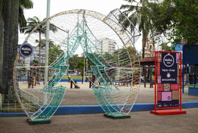 Clima natalino vai tomar conta das praças do Zé Garoto e do Bandeirante