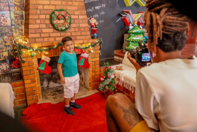 CAPSI de Barra do Piraí promove ensaio fotográfico de Natal com usuários