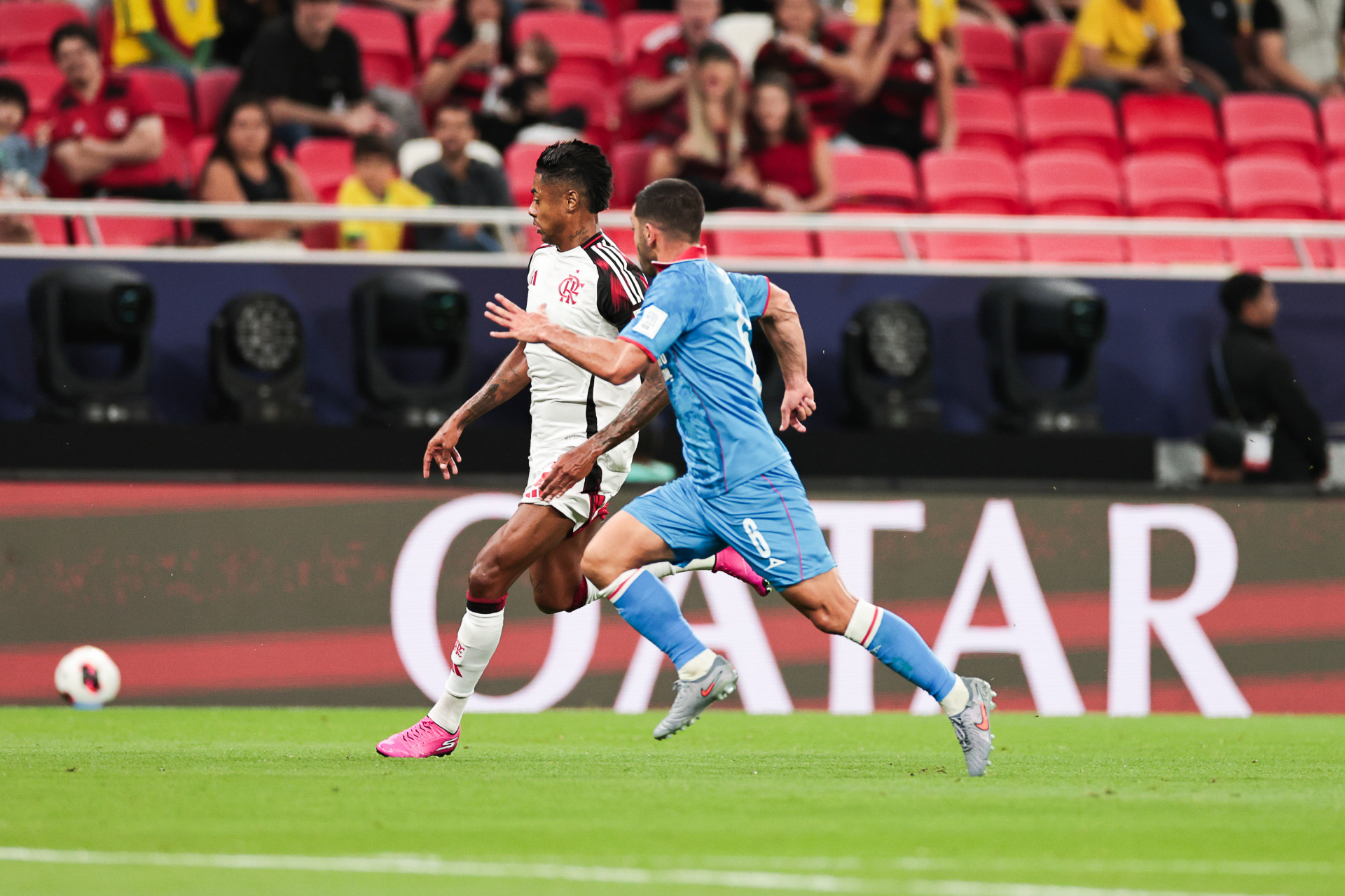 Flamengo enfrentou o Cruz Azul no Catar - Gilvan de Souza / Flamengo