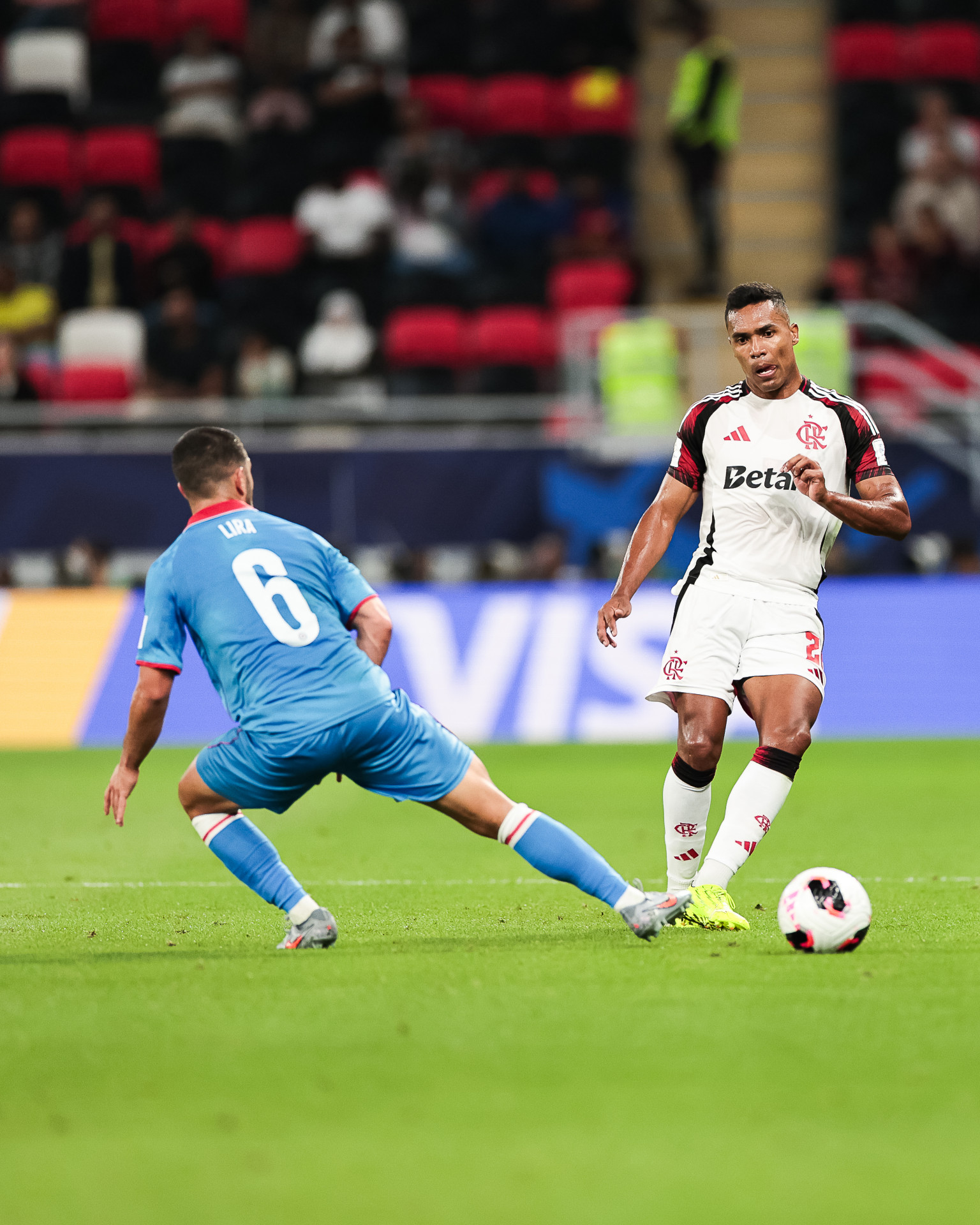 Flamengo enfrentou o Cruz Azul no Catar - Gilvan