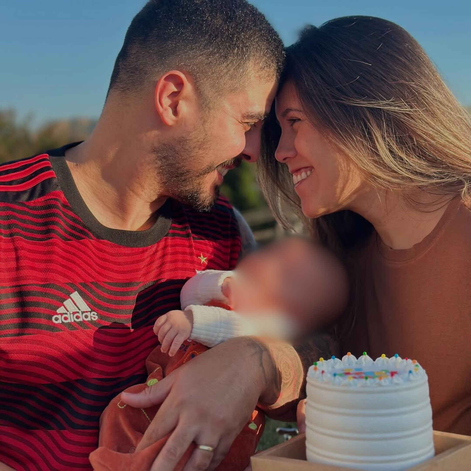 Gizelle deu à luz um menino dois meses antes de ser baleada - Reprodução / Redes Sociais