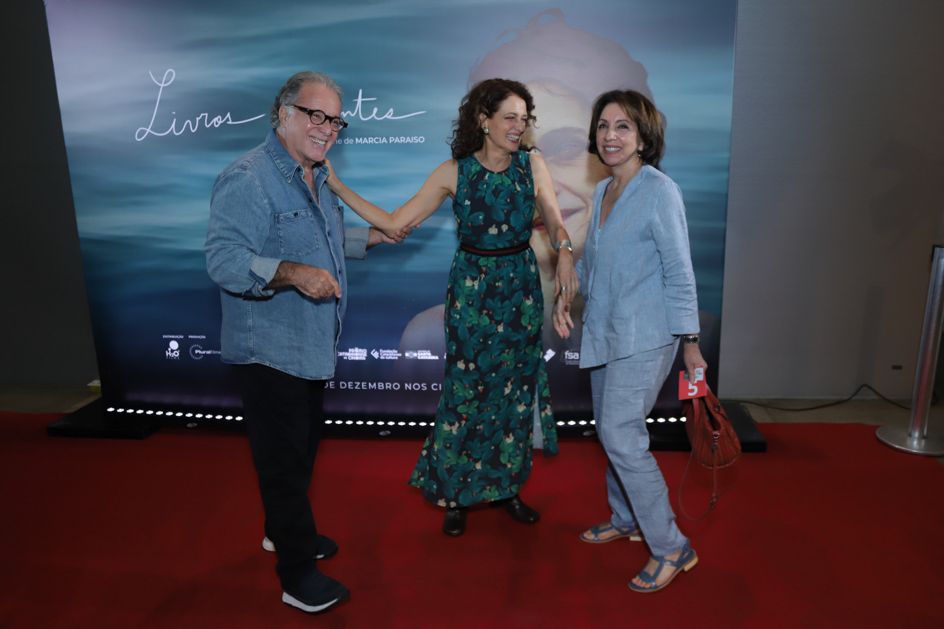 Tony Ramos, Denise Fraga e Lidiane Barbosa - Thiago Mattos / Brazil News