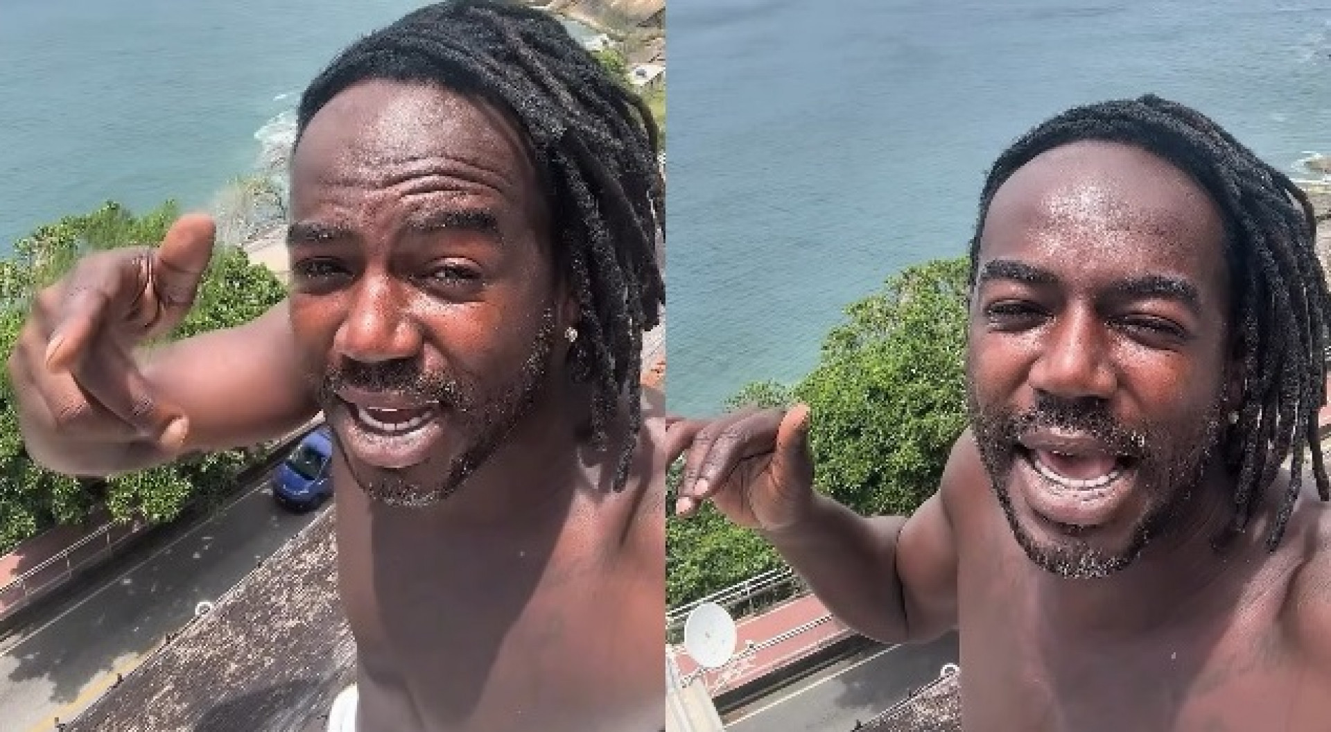 Jonathan Azevedo perdeu o celular em furto na Barra da Tijuca - Reprodução/Instagram 