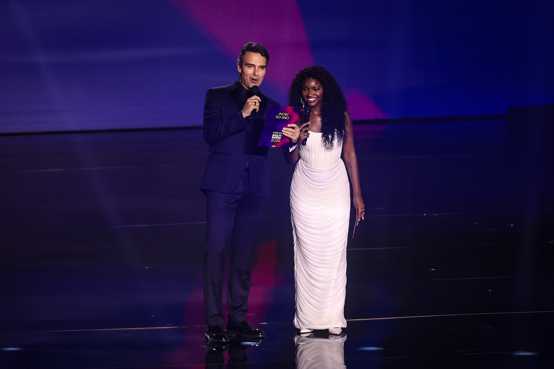 Tadeu Schmidt e Kenya Sade comandam Prêmio Multishow 2025 - Victor Chapetta / Brazil News
