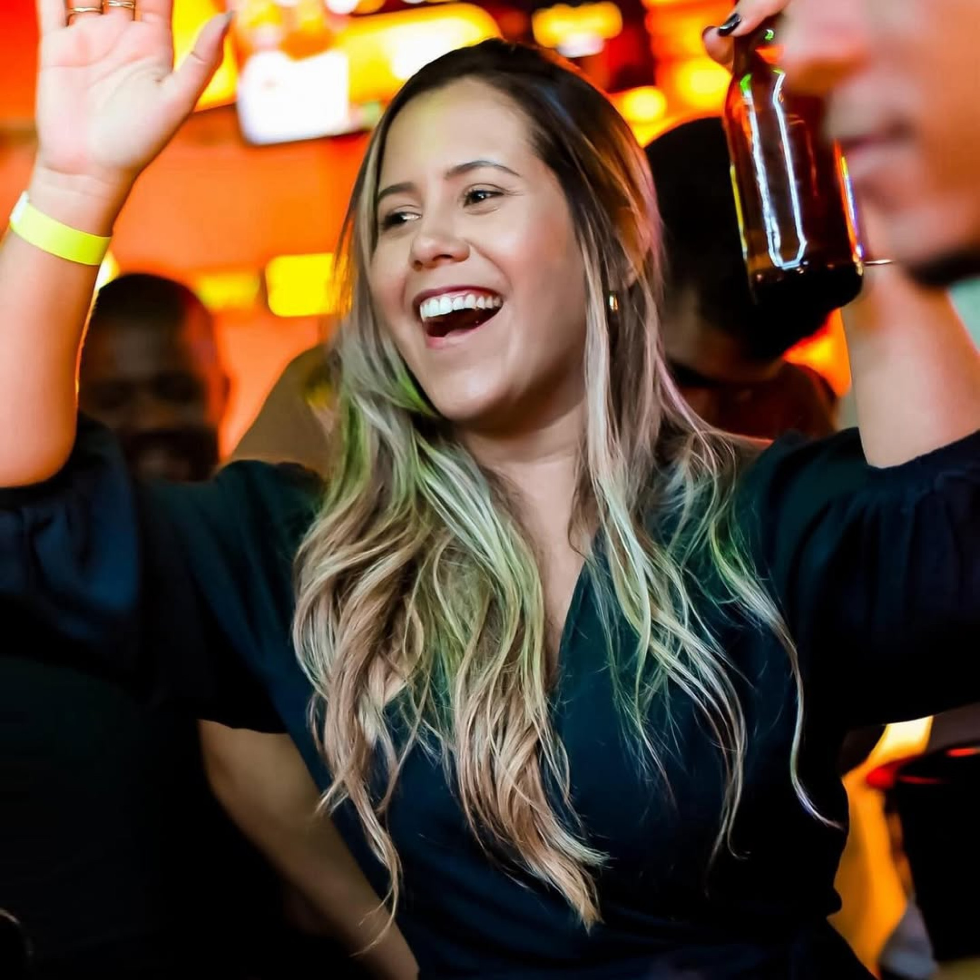 Gizelle compartilhava fotos sorridente nas redes sociais - Reprodução / Redes Sociais