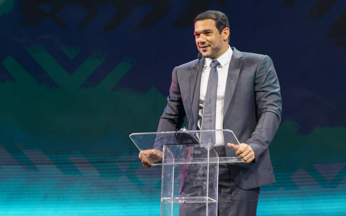 Samir Xaud é presidente da CBF