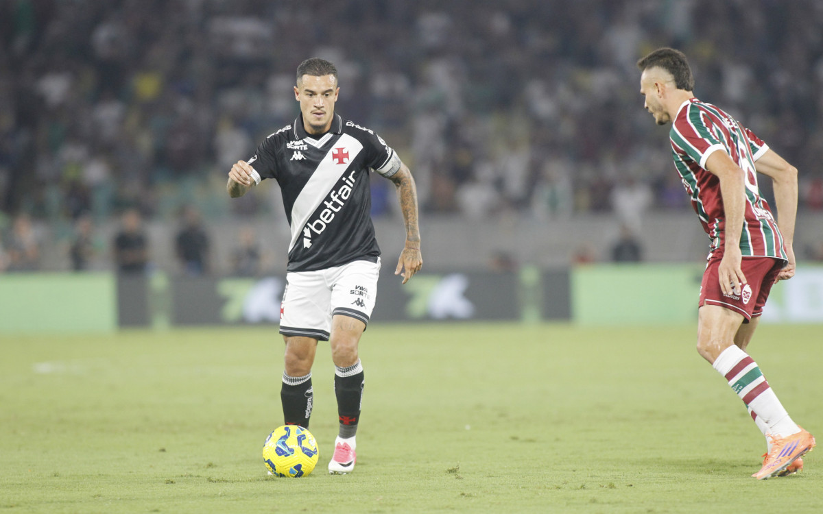 Partida entre Vasco x Fluminense, válida pelo jogo de ida da semifinal da Copa do Brasil, realizada no estádio Maracanã, no Rio de Janeiro, na noite desta quinta-feira (11). 