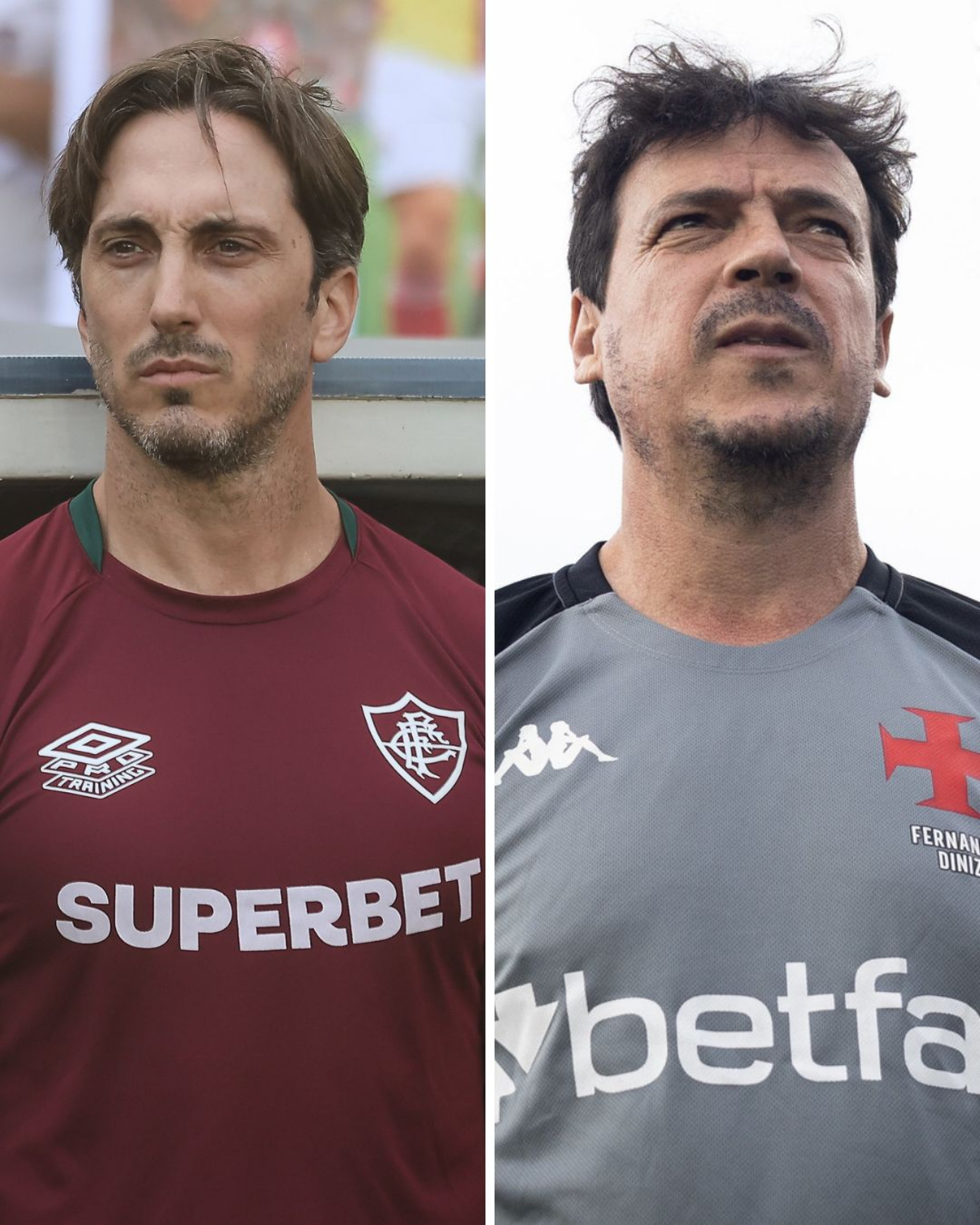 Zubeldía e Diniz são os técnicos de Fluminense e Vasco, respectivamente
