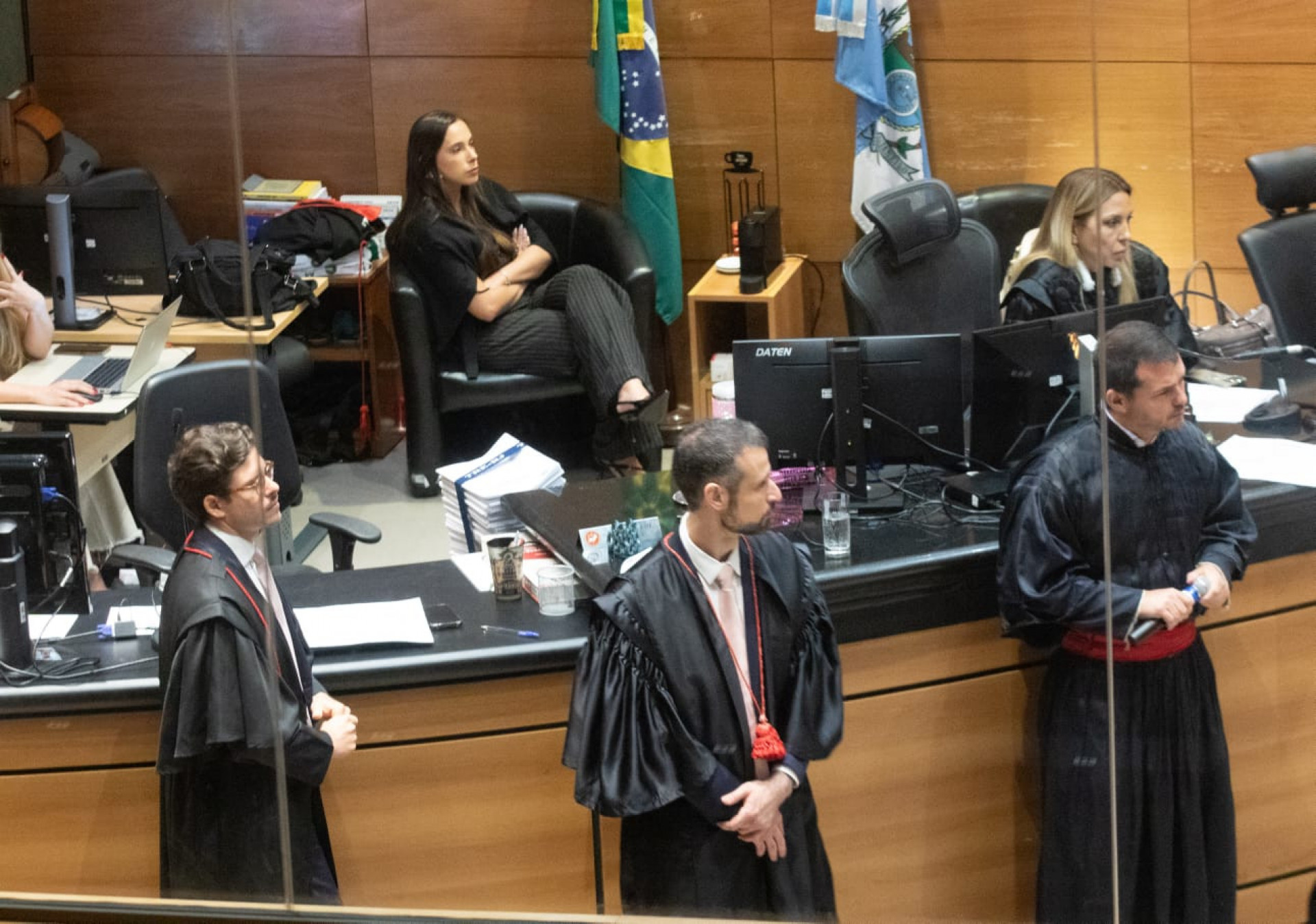 Júri popular de oficial da Marinha foi realizado nesta quarta-feira (10) - Érica Martin / Agência O Dia