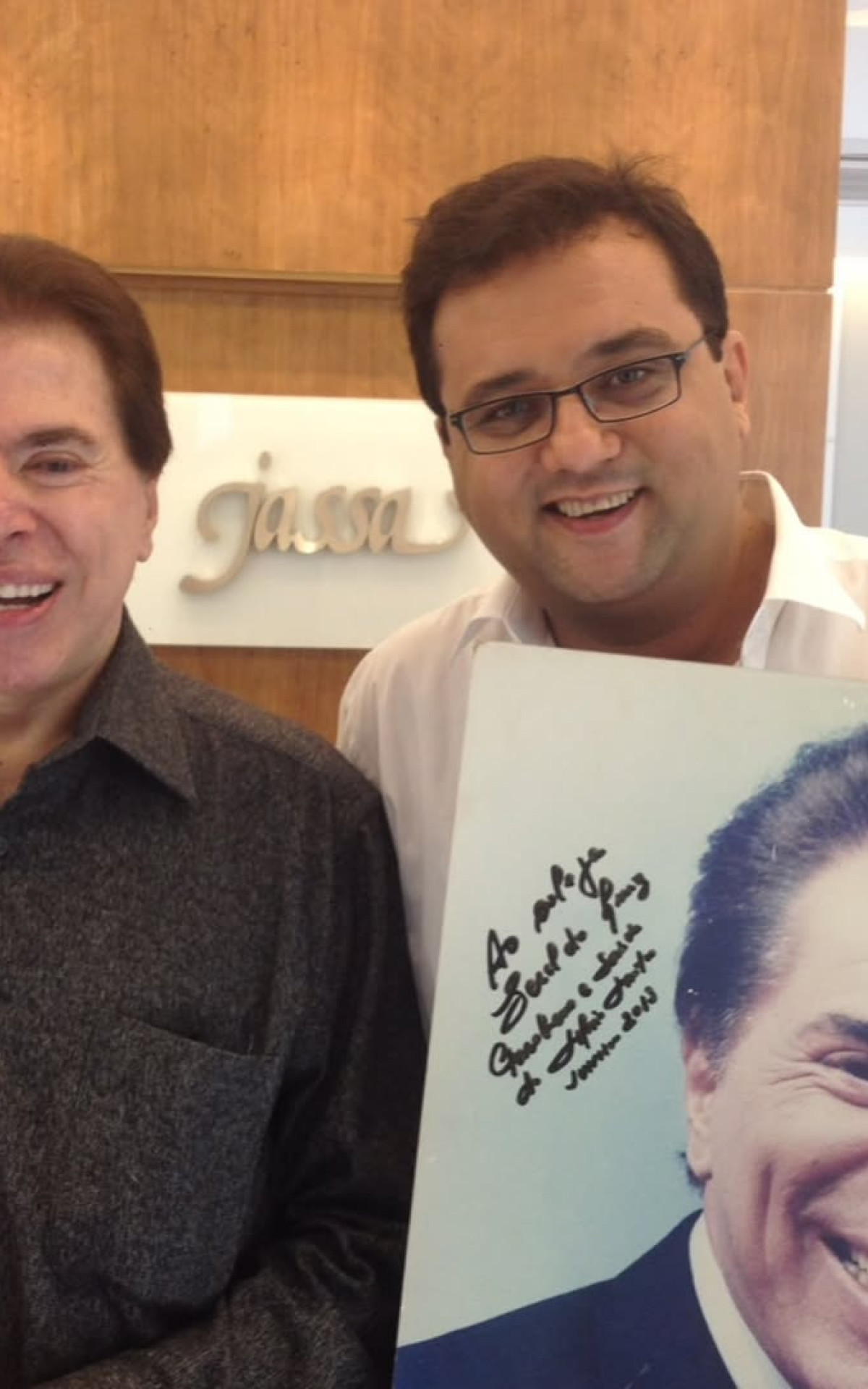 Geraldo Luís faz homenagem a Silvio Santos - Reprodução/Instagram