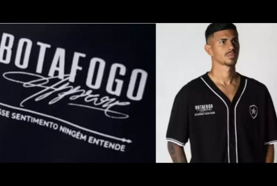 Em parceria com grife, Botafogo comete gafe e lança camisa com erro ortográfico