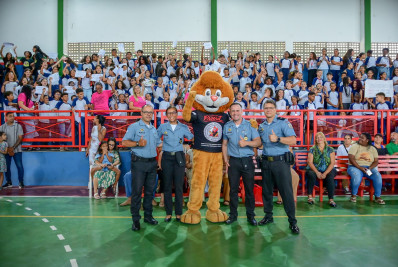 Mais de 270 alunos de Porto Real participaram da formatura do Proerd em 2025