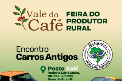 Barra do Piraí recebe a Feira do Produtor do Vale do Café