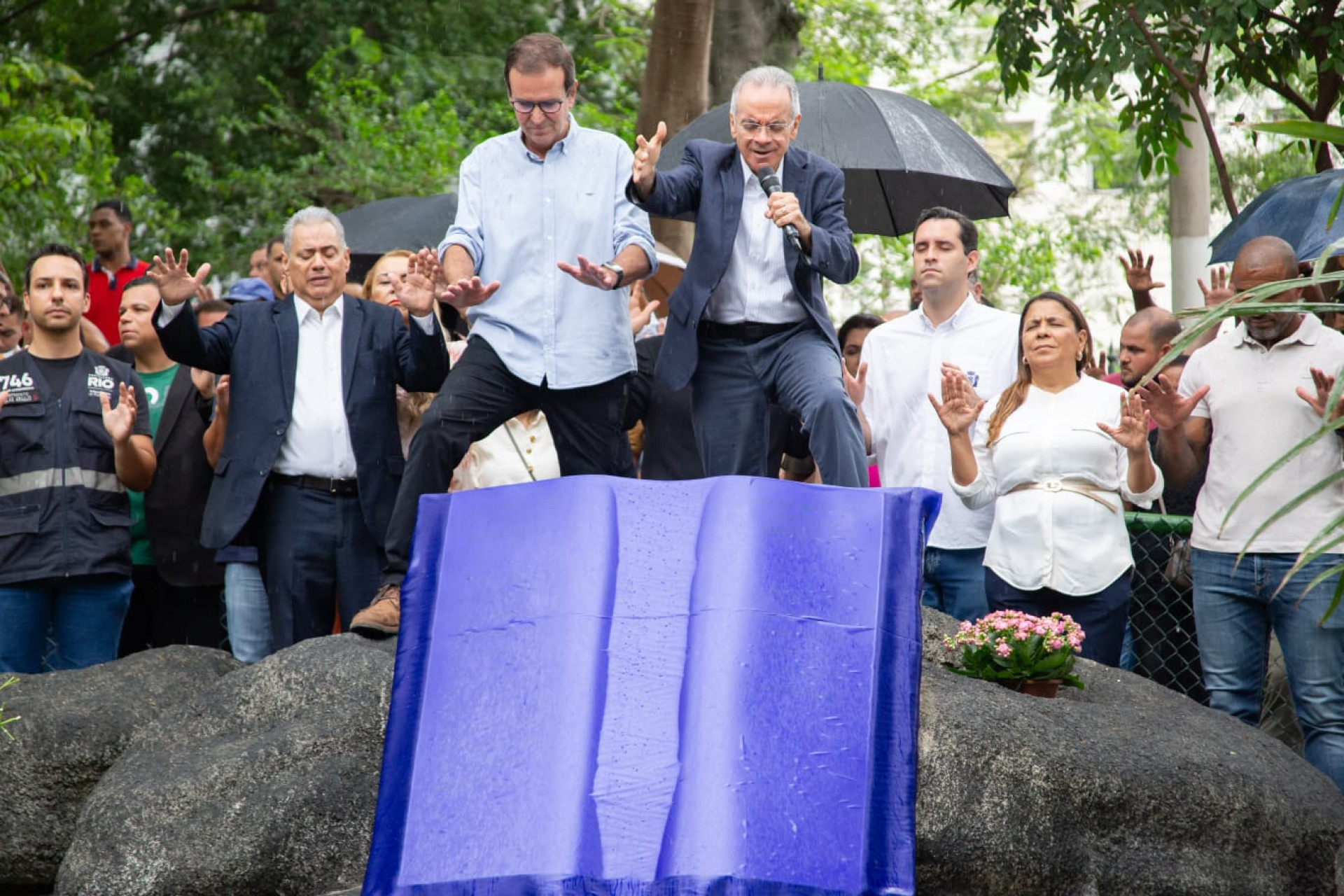 Prefeitura do Rio inaugura primeiro batistério público no Méier - Érica Martin/Agência O DIA