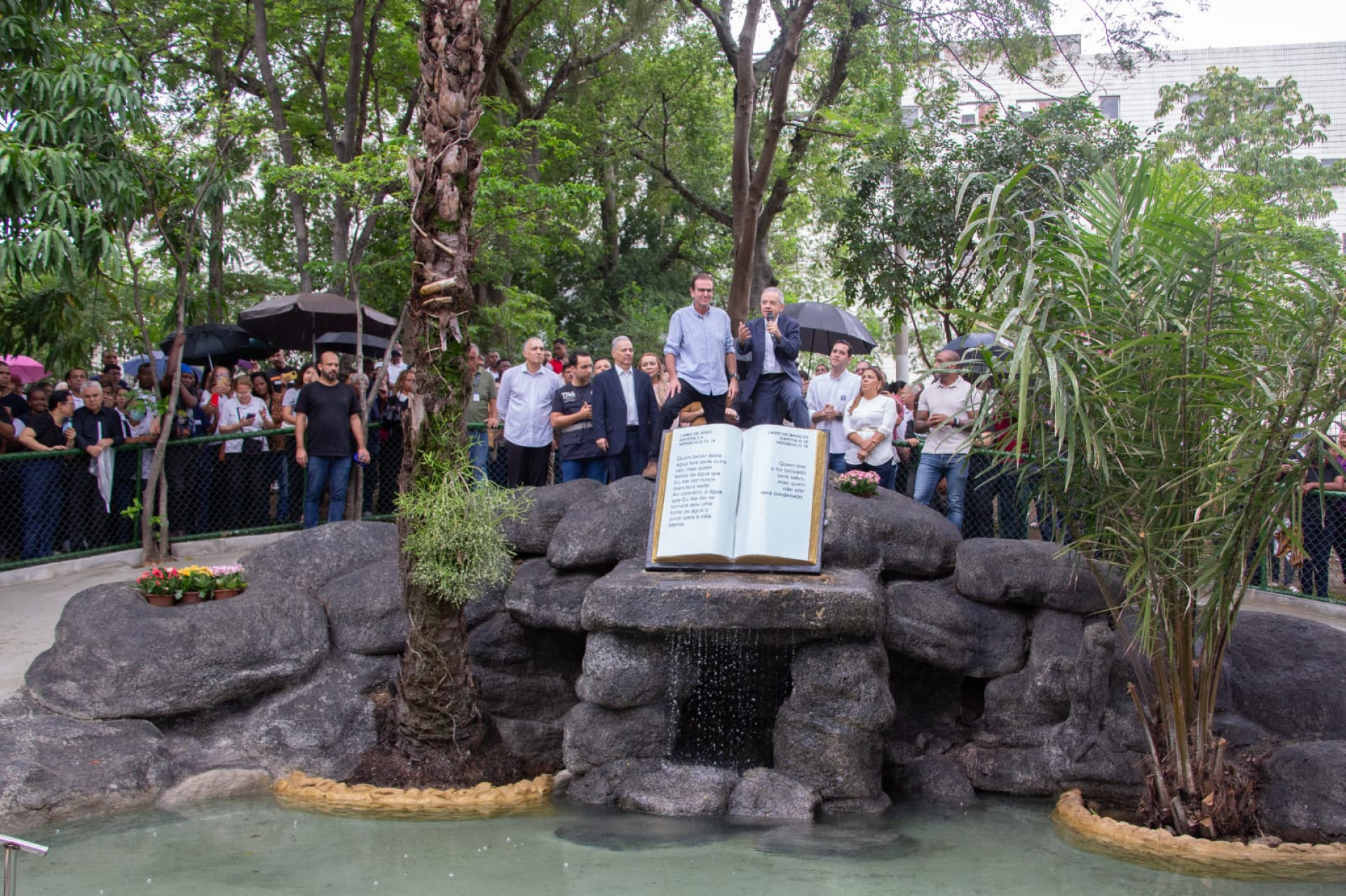 Prefeitura do Rio inaugura primeiro batistério público no Méier - Érica Martin/Agência O DIA