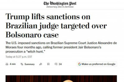 Imprensa internacional cita ação de Lula e revés para Bolsonaro na retirada de Moraes da Magnitsky