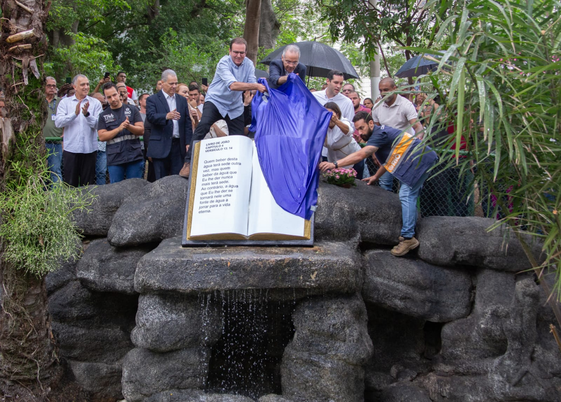 Prefeitura do Rio inaugura primeiro batistério público no Méier - Érica Martin/Agência O DIA