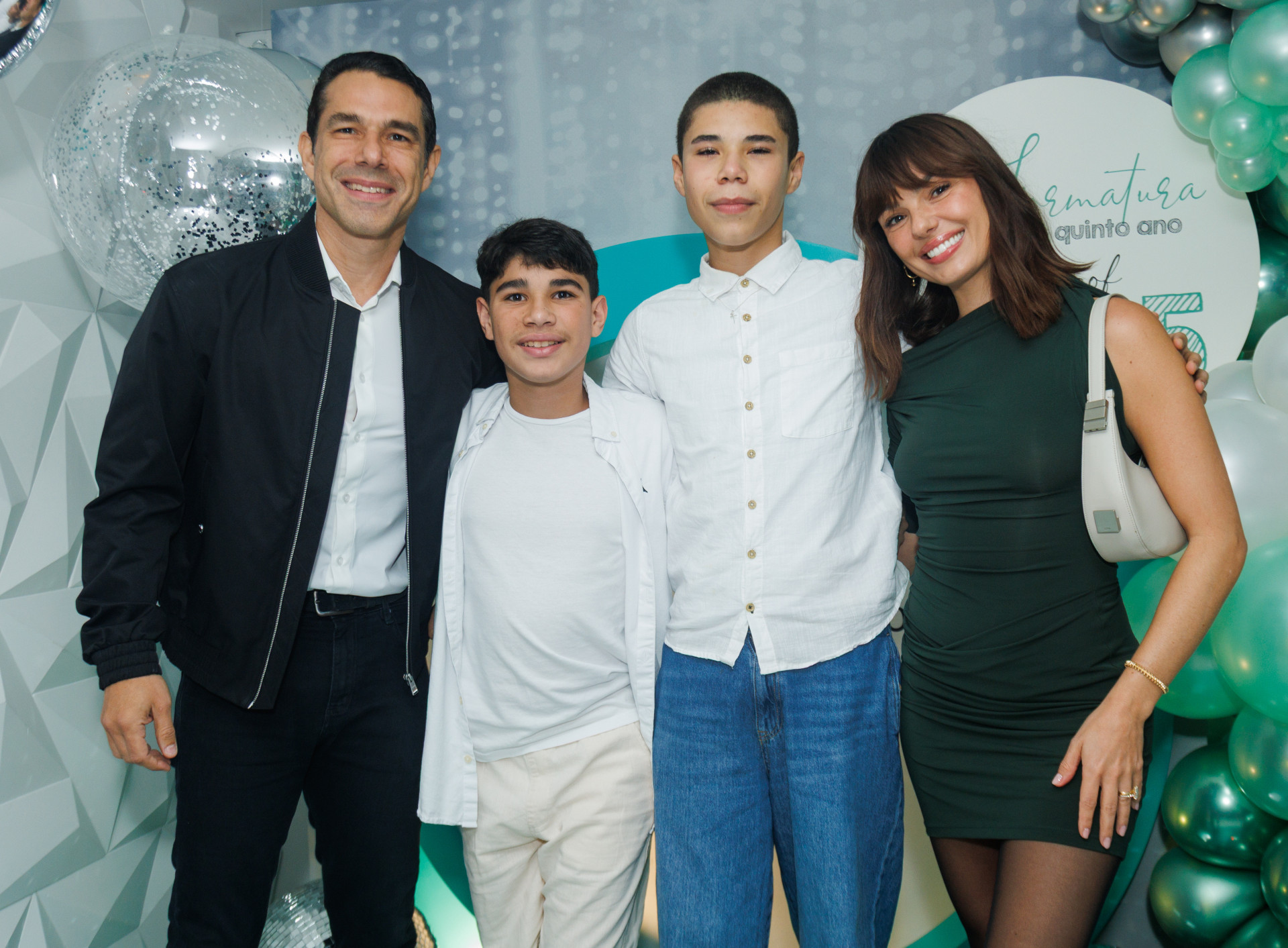 Marcus Buaiz, Isis Valverde, José Marcus e João Francisco - Clayton Felizardo / Brazil News