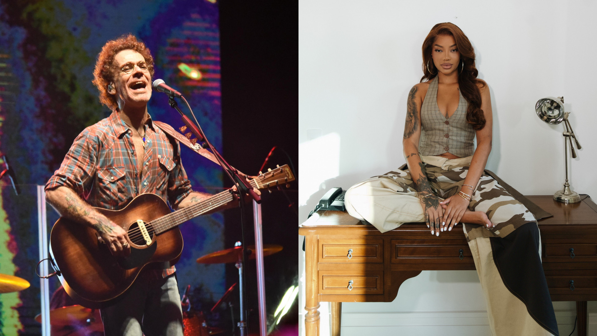 Ludmilla e Nando Reis vão se apresentar no Réveillon de Icaraí