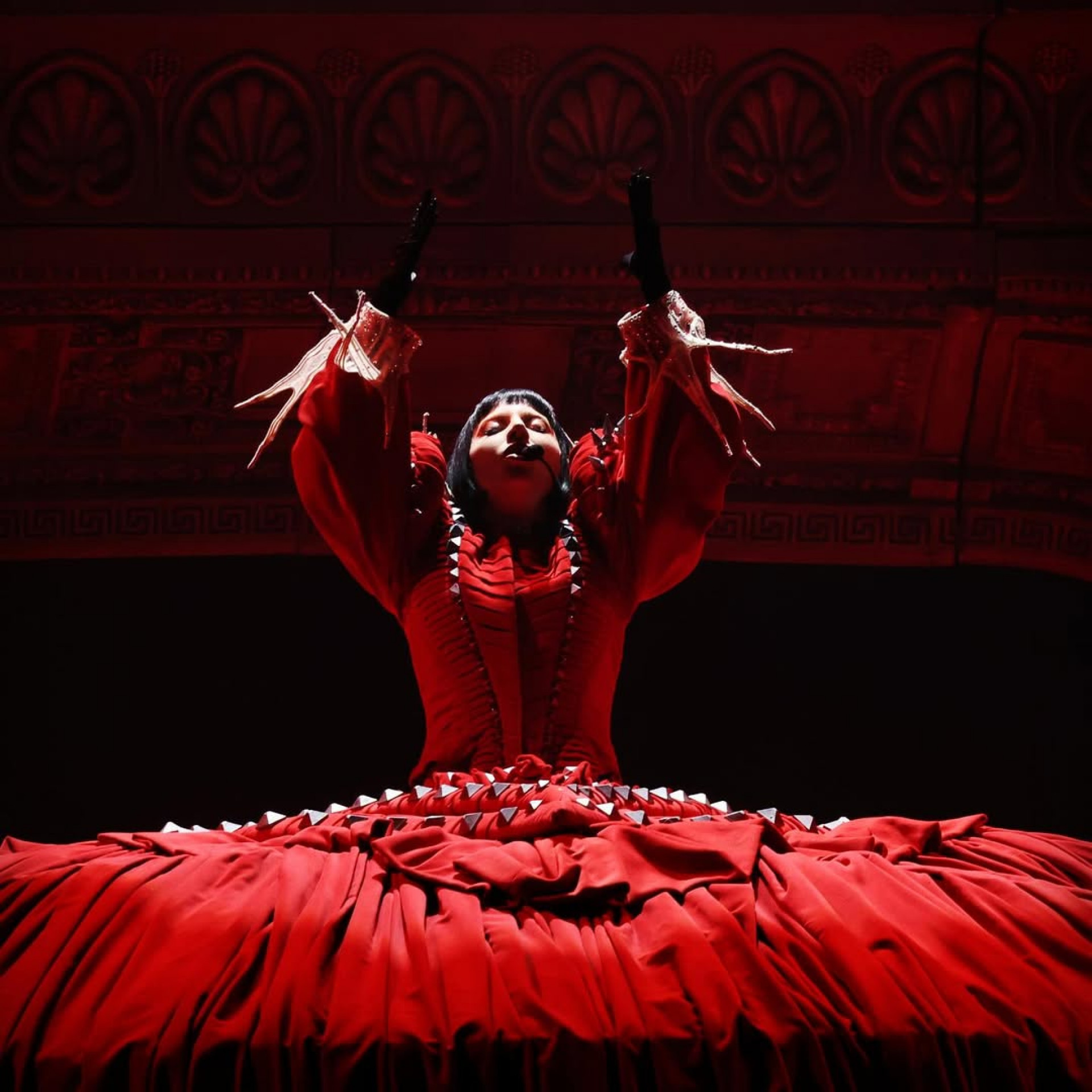 Lady Gaga fez show gratuito na Praia de Copacabana  - Reprodução/Instagram 