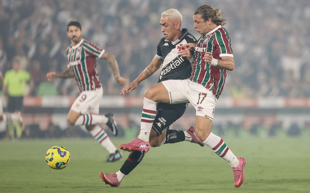 Fluminense e Vasco se enfrentaram no Maracan&atilde;