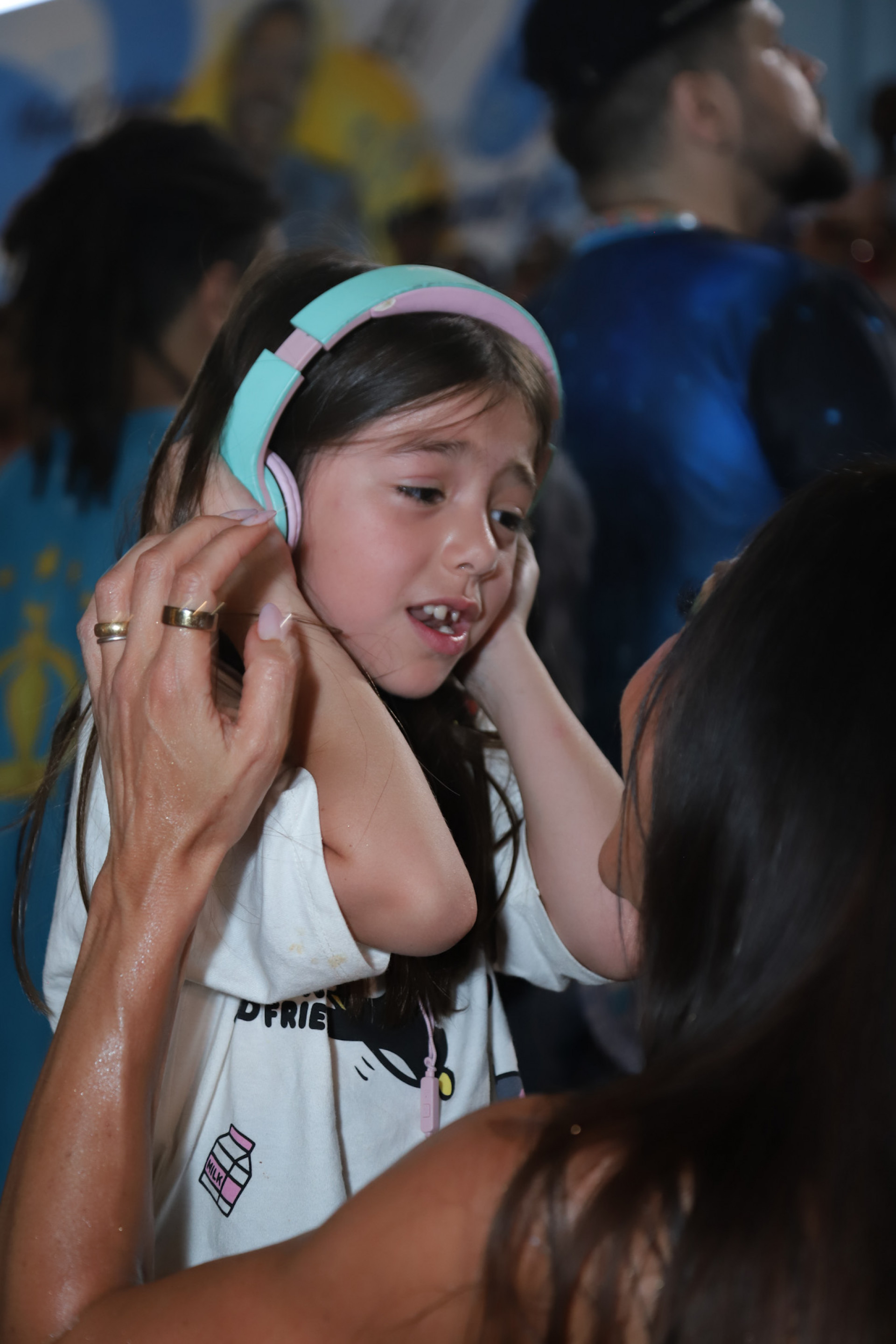 Zoe Sato no ensaio da Vila Isabel no Morro dos Macacos - Reprodução/THIAGO MATTOS/BRAZIL NEWS