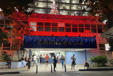 Crianças internadas no Hospital Albert Schweitzer ganham atividades especiais para o Natal