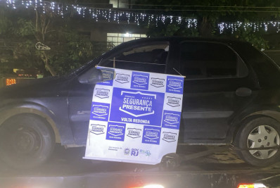 Suspeito de furtar TV em loja no Centro de Volta Redonda é preso e tem carro apreendido