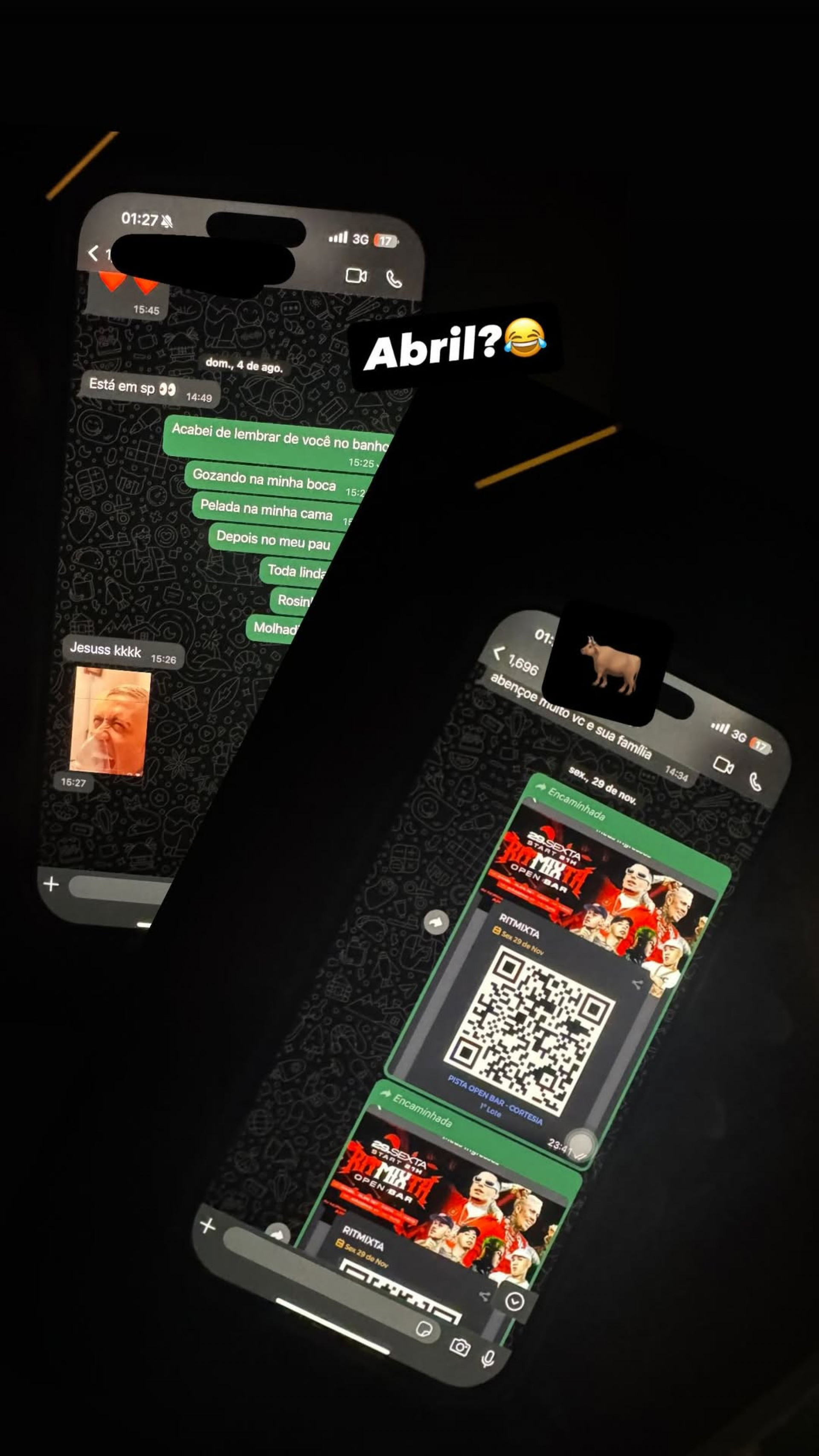 Lorena Maria exp&otilde;e prints de supostas trai&ccedil;&otilde;es de MC Daniel - Reprodu&ccedil;&atilde;o / Instagram