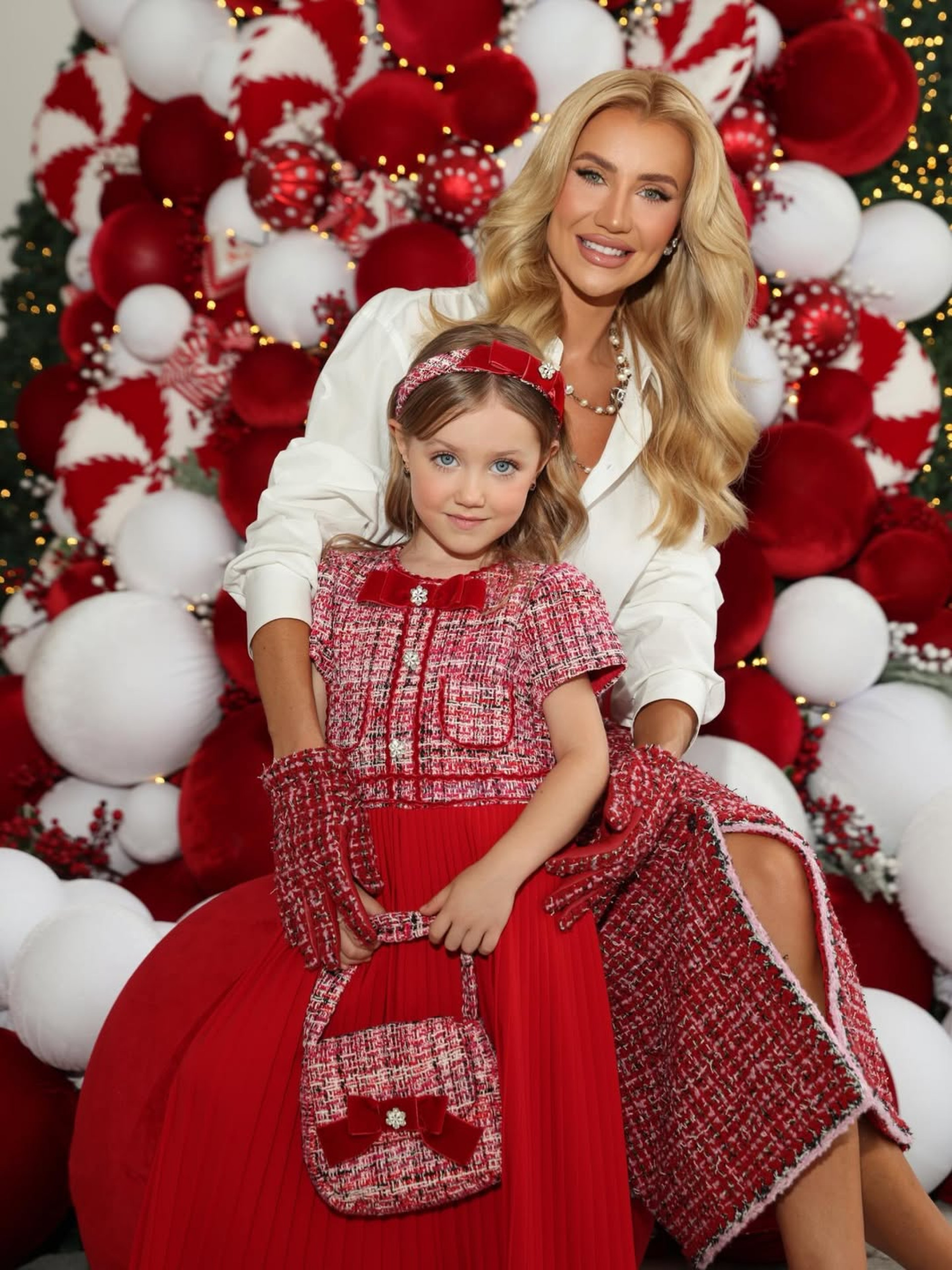 Ana Paula Siebert e Vicky celebram Natal antecipado - Reprodução / Instagram