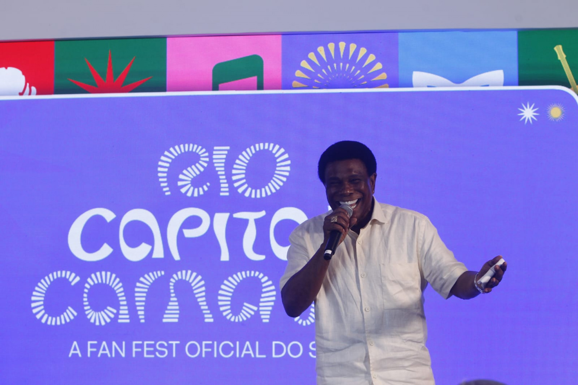 Neguinho da Beija-Flor é um dos artistas que se apresentará no Carnaval Fan Fest - Reginaldo Pimenta / Agência O Dia