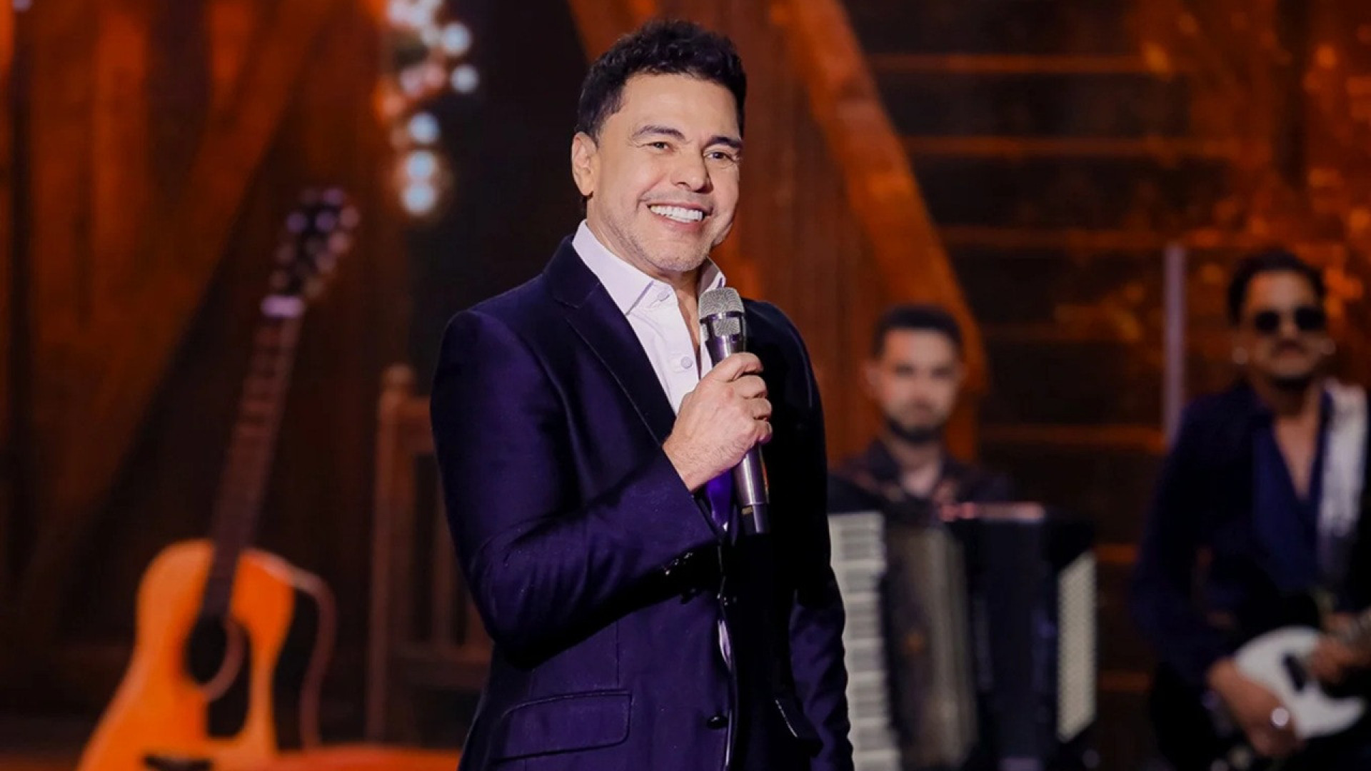 Zezé Di Camargo gravou Especial de Natal 'É Amor', no SBT  - Lourival Ribeiro/SBT