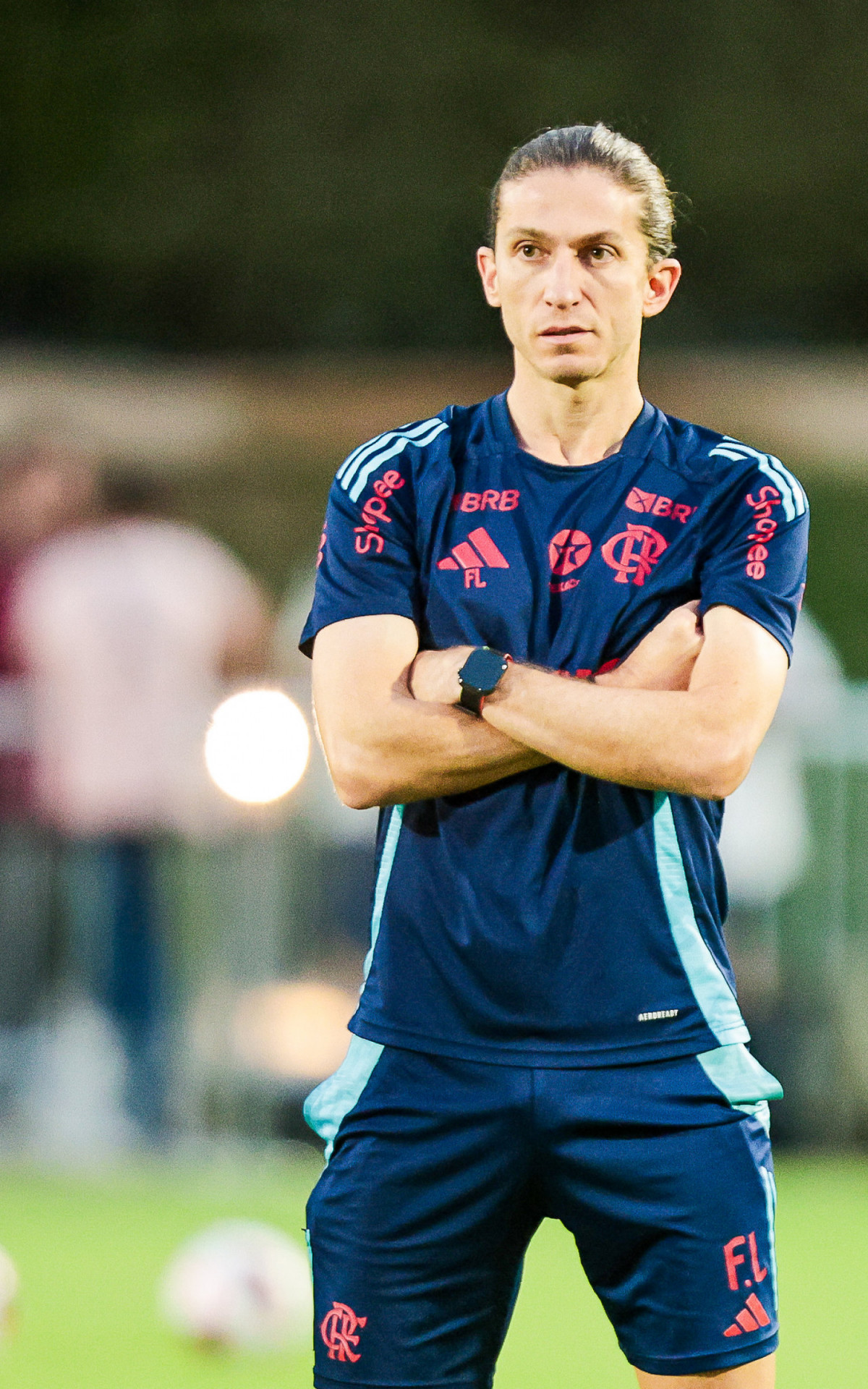 Filipe Lu&iacute;s j&aacute; sabe a escala&ccedil;&atilde;o para enfrentar o PSG - Gilvan de Souza / Flamengo