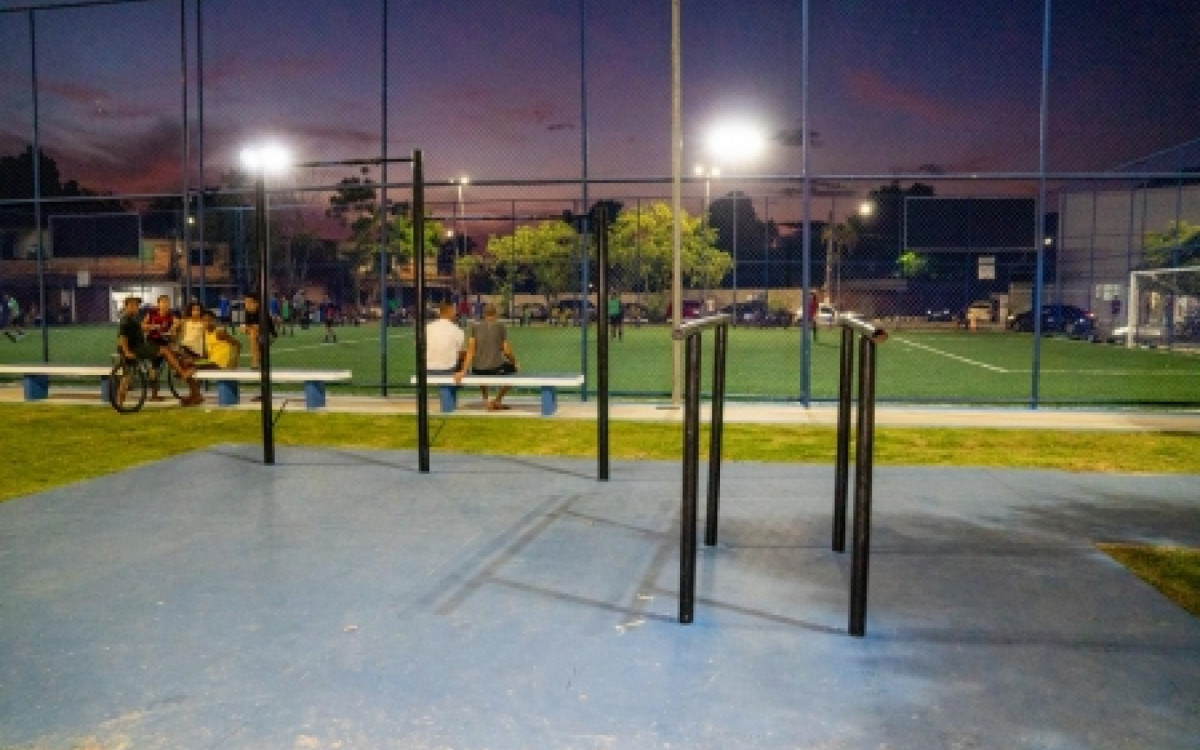 Prefeitura de Caxias entrega nova &aacute;rea de lazer no 3&ordm; distrito - Divulga&ccedil;&atilde;o