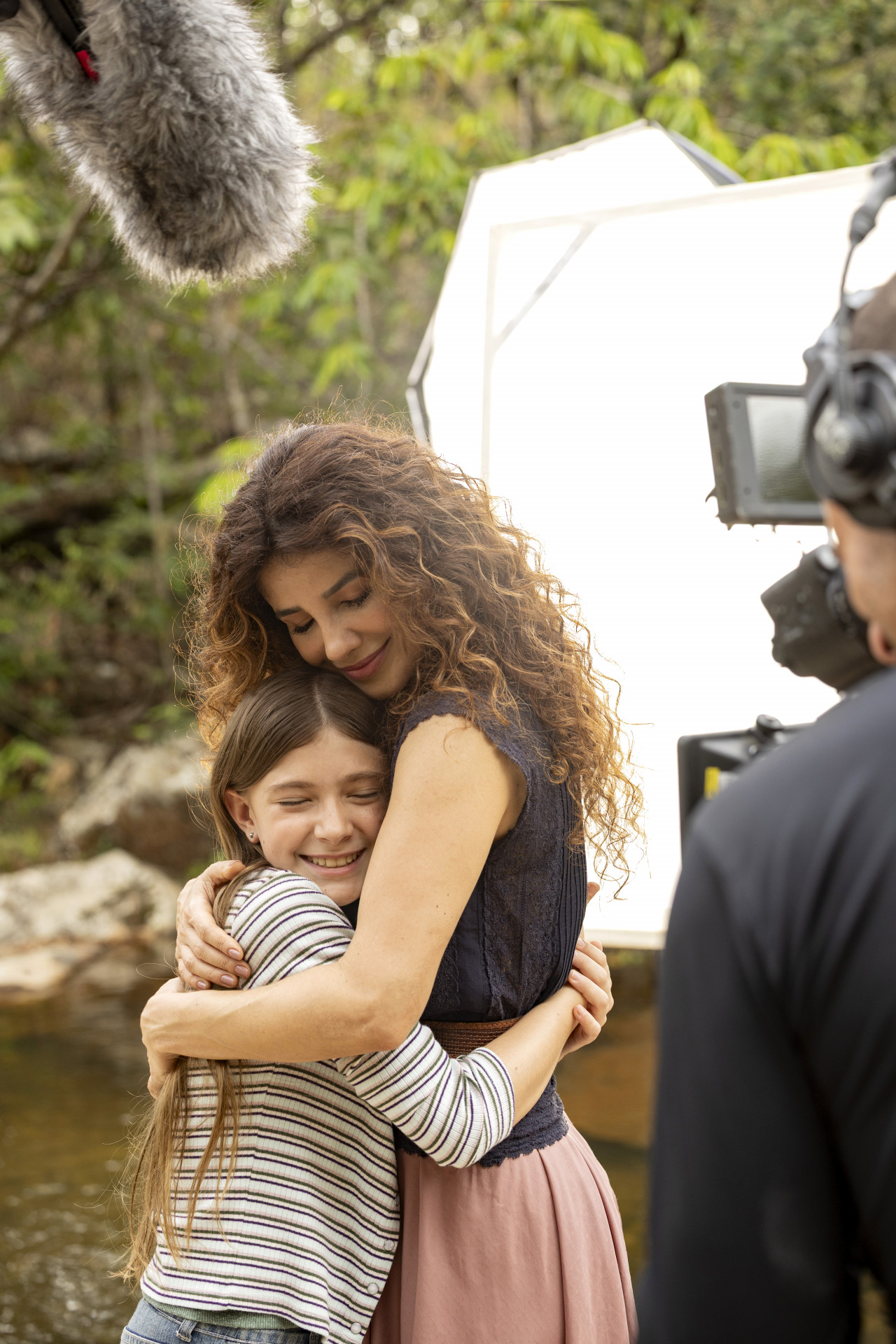Paula Fernandes durante a gravação da novela 'Coração Acelerado' - Manoella Mello / TV Globo