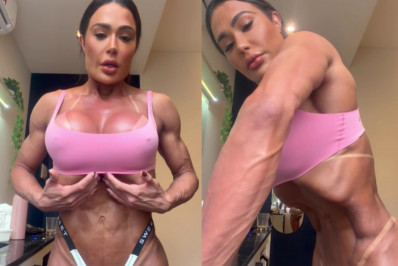 Gracyanne Barbosa ensina passo a passo da técnica de abdômen 'sugado' e explica benefícios