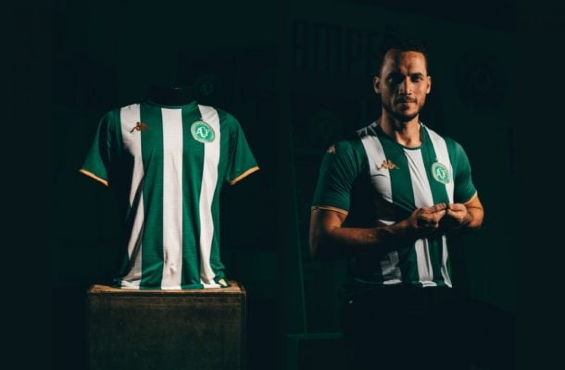 Nove anos ap&oacute;s trag&eacute;dia a&eacute;rea, Chapecoense lan&ccedil;a uniforme em homenagem ao Atl&eacute;tico Nacional
